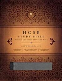 HCSB Study Bible (Paperback, LEA, Indexed)
