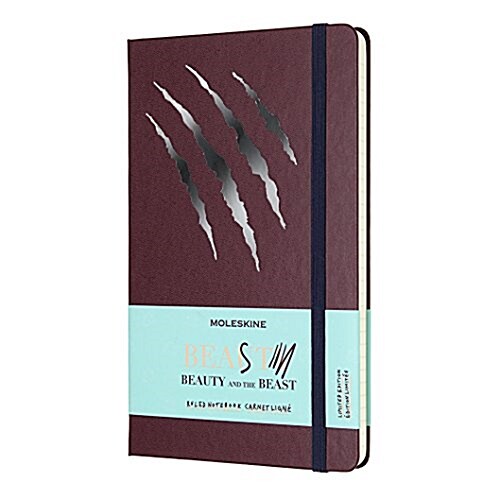 Moleskine Limited Edition Beauty and the Beast, Notebook, Large, Ruled, Scratch (5 X 8.25) (Other)