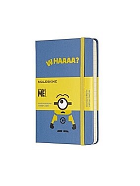 Moleskine Limited Edition Minions, Notebook, Pocket, Ruled, B29 Blue (3.5 X 5.5) (Other)