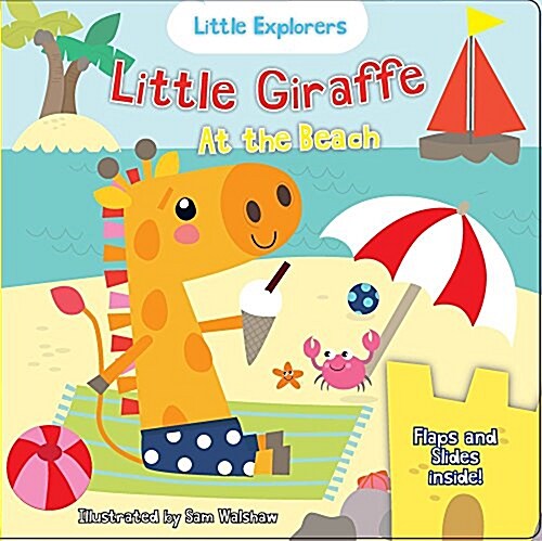 Little Giraffe at the Beach (Board Books)