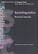 Sociolinguistics (Paperback)