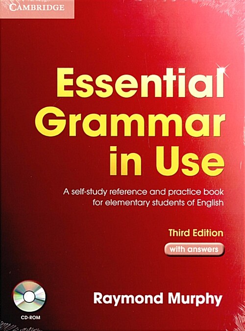 Essential Grammar in Use with Answers and CD-ROM Pack : A Self-Study Reference and Practice Book for Elementary Students of English (Package, 3 Rev ed)
