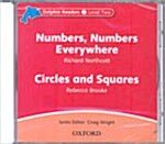 [중고] Dolphin Readers: Level 2: Numbers, Numbers Everywhere & Circles and Squares Audio CD (CD-Audio)
