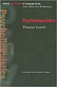 Psycholinguistics (Paperback)