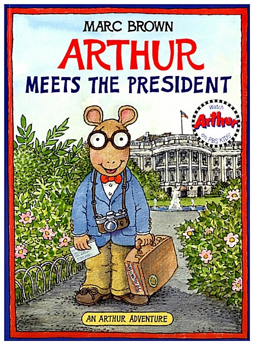 [중고] Arthur Meets the President [With Sticker(s)] (Paperback)