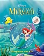 [중고] Disney‘s the Little Mermaid (Hardcover, Compact Disc)