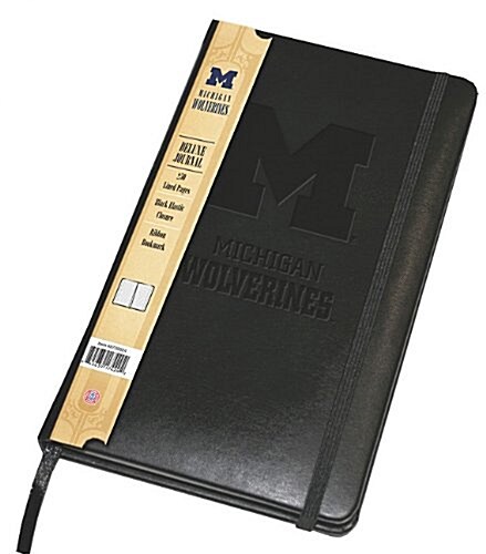 Michigan Wolverines Deluxe Journal (Imitation Leather)