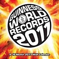 Guinness World Records 2011 Calendar (Paperback, 16-Month, Wall)