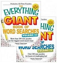 The Everything Giant Word Search Bundle - Vol III and IV (Paperback)