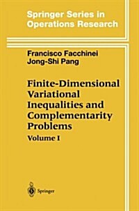 Finite-dimensional Variational Inequalities and Complementarity Problems (Paperback)
