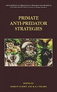 Primate Anti-predator Strategies (Paperback)