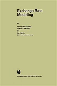 Exchange Rate Modelling (Paperback, 1999)