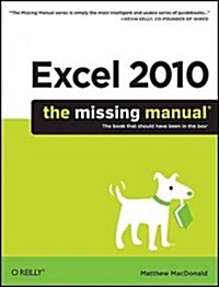 Excel 2010: The Missing Manual (Paperback)