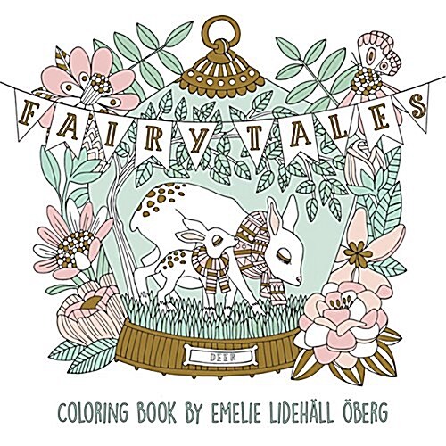 Fairy Tales Coloring Book: Published in Sweden as Sagolikt (Paperback)