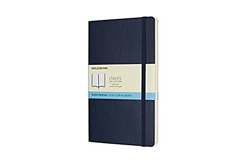 Moleskine Classic Notebook, Large, Dotted, Sapphire Blue, Soft Cover (5 X 8.25) (Other)