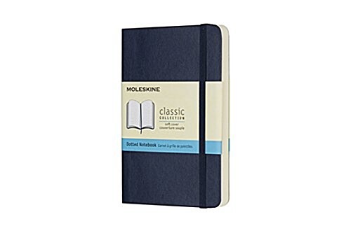 Moleskine Classic Notebook, Pocket, Dotted, Sapphire Blue, Soft Cover (3.5 X 5.5) (Other)