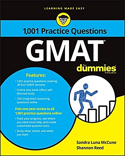 Gmat: 1,001 Practice Questions for Dummies (Paperback)