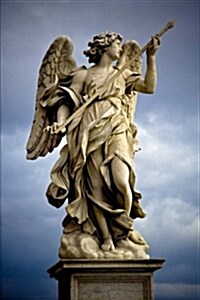 Angel Statue by Bernini on Santangelo Bridge in Rome Italy Journal: 150 Page Lined Notebook/Diary (Paperback)