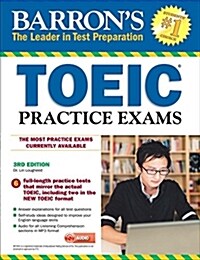 Barrons Toeic Practice Exams with MP3 CD (Paperback, 3)