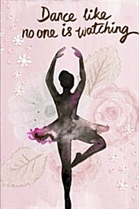 Ballerina Journal: 150 Page Lined Notebook/Diary (Paperback)