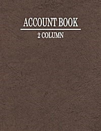2 Column Account Book (Paperback)