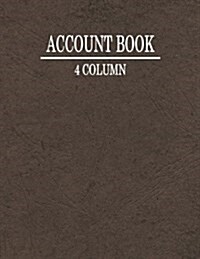 4 Column Account Book (Paperback)