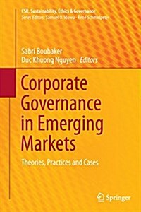 Corporate Governance in Emerging Markets: Theories, Practices and Cases (Paperback, Softcover Repri)