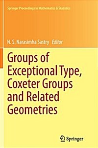Groups of Exceptional Type, Coxeter Groups and Related Geometries (Paperback, Softcover Repri)
