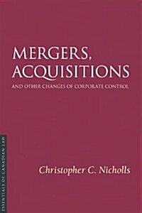 Mergers, Acquisitions, and Other Changes of Corporate Control (Paperback)