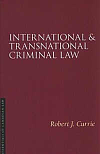 International & Transnational Criminal Law (Paperback)