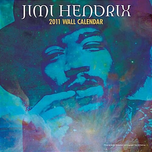 Jimi Hendrix 2011 Calendar (Paperback, Wall)