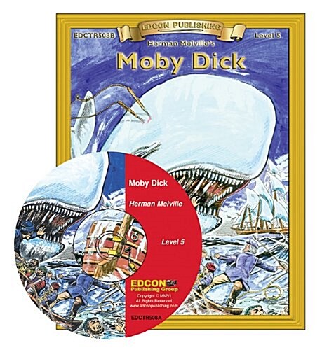 Moby Dick Read Along: Bring the Classics Tolife Book and Audio CD Level 5 [With CD] (Paperback)