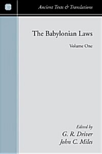 The Babylonian Laws 2 Volume Set (Paperback)