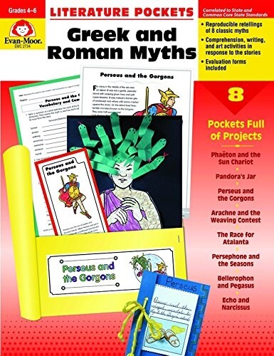 [중고] Literature Pockets: Greek & Roman Myths, Grade 4 - 6 Teacher Resource (Paperback, Teacher)