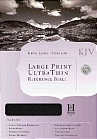 Ultrathin Large Print Reference Bible-KJV (Bonded Leather)