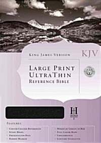 Ultrathin Large Print Reference Bible (Hardcover, Indexed)