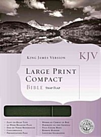 Large Print Compact Bible-KJV (Bonded Leather, Supersaver)