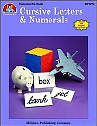 Cursive Letters & Numerals (Paperback)