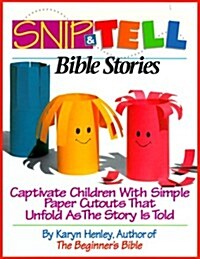 [중고] Snip-And-Tell Bible Stories (Paperback)