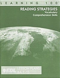 Reading Strategies Lesson Plans, BA 1-15: Vocabulary, Comprehension Skills (Paperback)