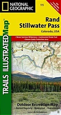 Rand, Stillwater Pass Map (Folded, 2019)