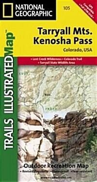 Tarryall Mountains, Kenosha Pass Map (Folded, 2019)