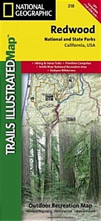 Redwood National and State Parks Map (Other, 2023)