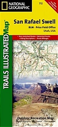 San Rafael Swell Map [Blm - Price Field Office] (Folded, 2019)