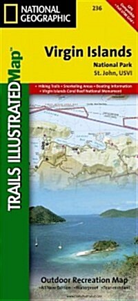Virgin Islands National Park Map (Folded, 2020)