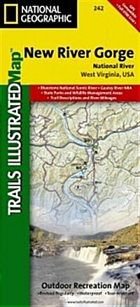 New River Gorge National River Map (Folded, 2019)