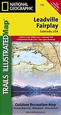 Leadville, Fairplay Map (Folded, 2020)