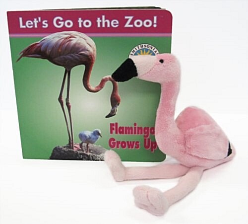 Flamingo Grows Up [With Stuffed Pink Flamingo] (Board Books)