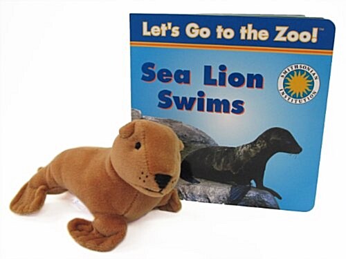 Sea Lion Swims [With Stuffed Sea Lion] (Board Books)