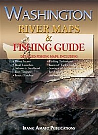 Washington River Maps & Fishing Guide (Paperback)